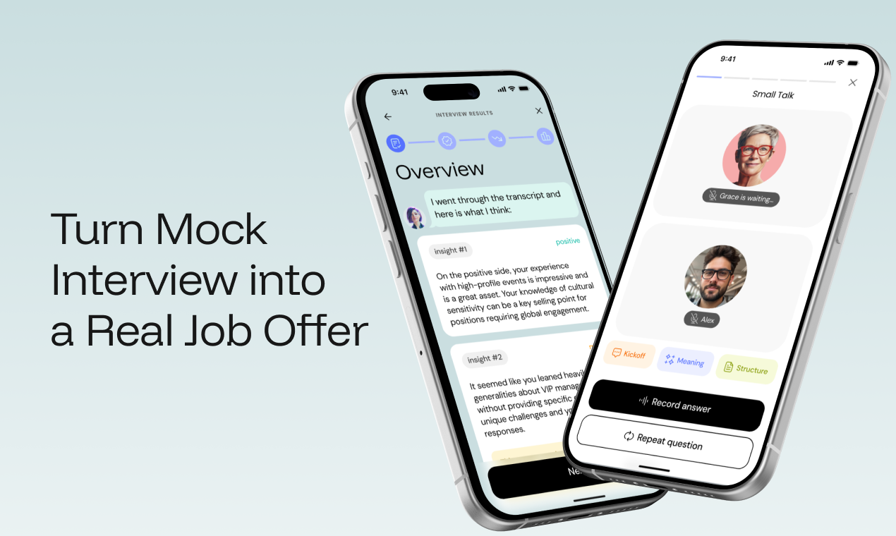 Duos AI graphic: Turn Mock Interview into a Real Job Offer